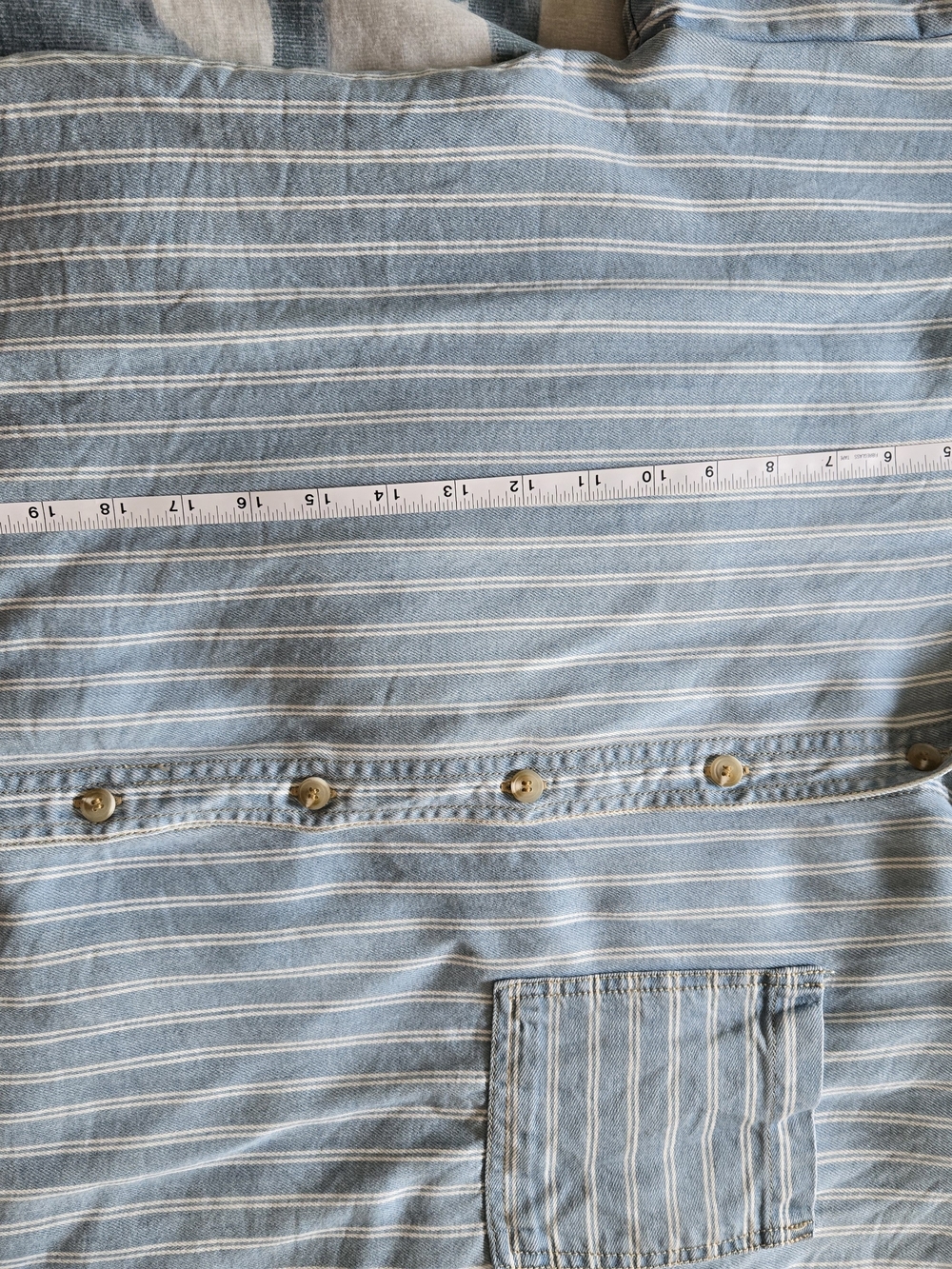 Baltic Born Light Blue & White Striped Short-Sleeve Button-Down Shirt - Picture 8 of 9